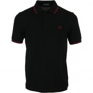 FRED PERRY Мужская черная поло