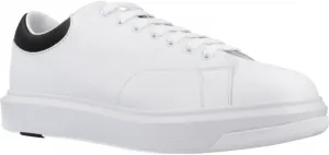 Женские кроссовки Armani Exchange из микрозамши с сетчатой вставкой, белый