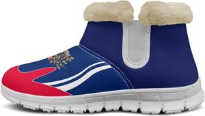 Сапоги Howilath с флагом, зимняя обувь для женщин 2024 года, удобные ботильоны с противоскользящей подошвой, Australian Flag