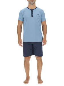 PIERRE CARDIN Пижамные штаны в синем цвете