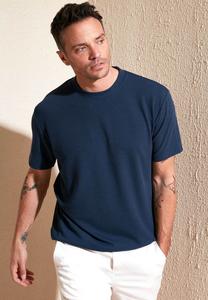 Простая футболка REGULAR FIT Buratti, темно-синий