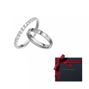 Кольцо Daniel Wellington Alloy унисекс DW/DanielWellington, starlight silver