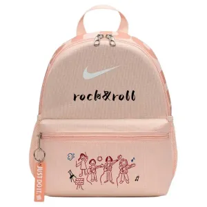 Nike Тканевый рюкзак унисекс кораллово-красный и абрикосово-желтый, Music