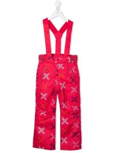 Kenzo Kids комбинезон с логотипом, розовый