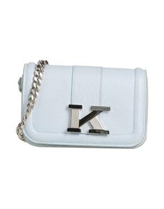 Сумка через плечо Kiton, небесно-голубой