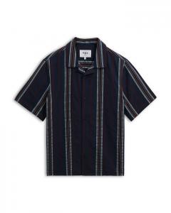 Дикот Рубашка с Коротким Рукавом Wax London, синий