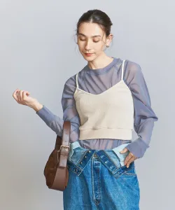 Майка, похожая на вельвет Beauty&Youth United Arrows, цвет Off White