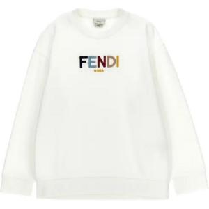 Белая толстовка Infant And Toddler FENDI