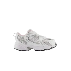 Кроссовки 530 Bungee Toddler Wide 'White Mid Century Pink', белый