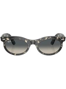 Солнцезащитные очки Wayfarer Oval в овальной оправе Ray-Ban, серый
