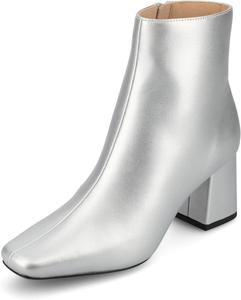 Женские ботильоны Journee Comfort Foam Haylinn Journee Collection, серебро