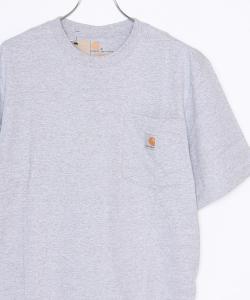 Футболка с коротким рукавом, карманом и нашивкой Carhartt