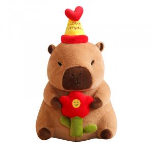 Шапки и кепки Capybara Dolls плюшевая кукла высота 30см/40см Love of wormwood