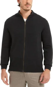 Мужской кардиган Kallspin с молнией и стойкой, из хлопка, легкий