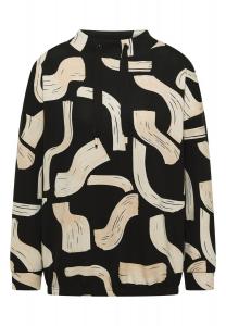 CECIL Лонгслив в черном цвете