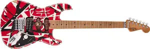 Электрогитара EVH, серия Striped Series Frankenstein Frankie, гриф из клена (без чехла)