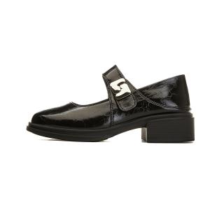 Туфли Мэри Джейн на блочном каблуке женские AQUASCUTUM, Black