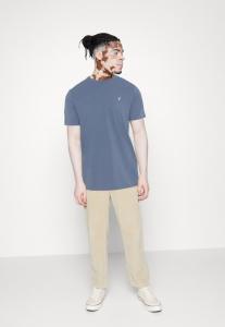 Базовая футболка 3 Пакета Pier One, цвет white/dark blue/blue