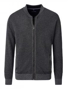 Casa moda Простой кардиган темно-серого цвета