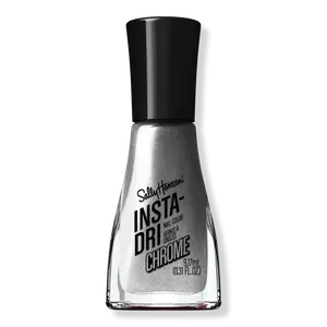 Коллекция хромовых лаков для ногтей Insta-Dri Sally Hansen, Steel the Show (metallic dark silver)