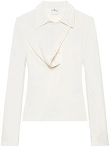 Блузка Courrèges Oblique top, белый