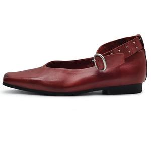 Повседневные однобортные туфли женские ARTMU, Khaki 2503-3