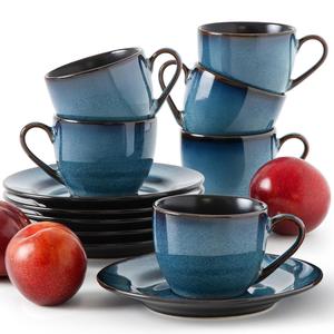 Набор для приготовления эспрессо на 6 персон, Бали, 12 предметов Ritzenhoff Breker, синий