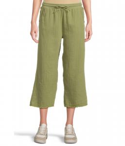 Брюки Mod-o-doc Ribbed Waist Midi Pants, Faded Fennel