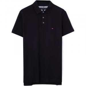 Tommy Hilfiger Мужская поло темно-синего цвета