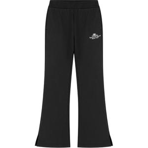 Вязаные спортивные штаны женские черные Kappa