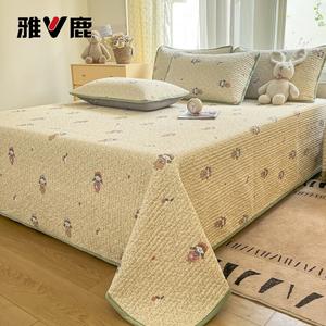 Yalu Простыня молочного бархата 230х250 см, утолщенная, теплая, мягкая