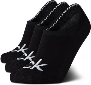 Мужские носки Calvin Klein No Show - 3 пары, мягкие, эластичные, с мягкой подкладкой, спортивные, повседневные, с низким вырезом, для мужчин, Black