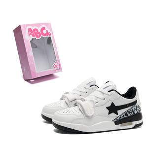 ABCIO Кроссовки для скейтбординга унисекс, низкие, белые, черные