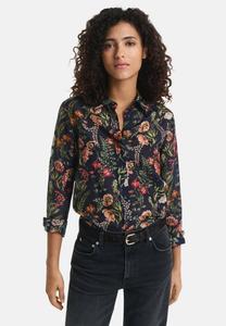 Блуза GANT REG FLORAL PRINT , Evening Blue/Dark Blue