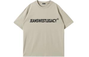 Футболка унисекс JEANSWEST, серо-зеленый