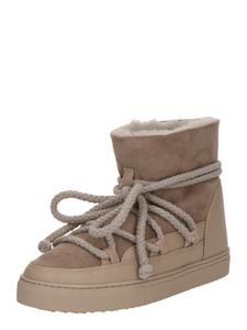 Зимние ботинки женские Inuikii Classic с подкладкой, бежево-серый