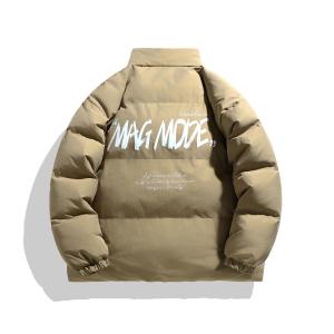 Стеганая куртка унисекс magmode, Черно-белый