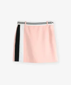 Юбка со складками по заднему краю Archivio, цвет Light Orange(039)