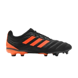Бутсы adidas Copa 20.3 FG 'Black Signal Orange', черный
