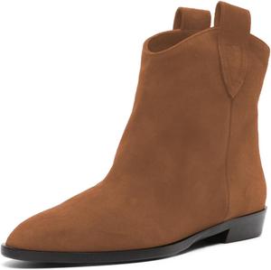 Женские стильные ботильоны FOWT с круглыми носками, низким каблуком и высоким голенищем, на каждый день, удобные, размеры 4-16 США, Sienna