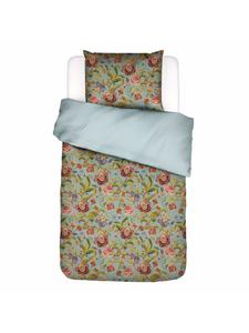 Постельное белье Roselina Satin в цвете Surf Green Essenza, 135x200 см (80x80 см)