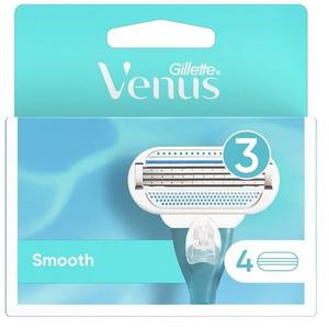 Сменные лезвия для женщин, 4 шт. Gillette, Venus Smooth