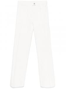 Ferragamo прямые джинсы, белый