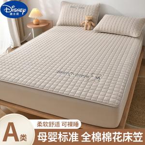 Disney Комплект постельного белья из 3 предметов (простыня на резинке 200х220 см, наволочки), класс а, стеганый, из чистого хлопка, цвет бежевый