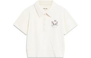 Футболка поло LiNing x Disney женская экрю