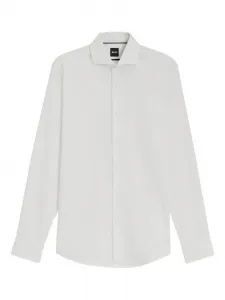 Рубашка с длинными рукавами Boss, белый