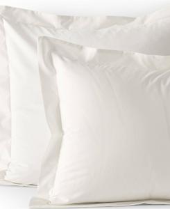 Наволочка из гладкого перкаля, хлопковая, плотность 300 нитей на дюйм Lands' End, слоновая кость