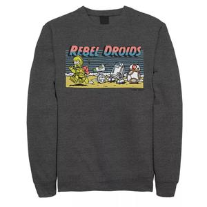 Мужской свитшот с героями мультфильмов «Звездные войны: Скайуокер. Восхождение дроидов» Licensed Character