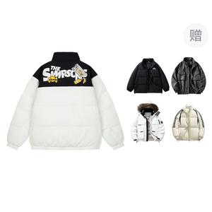 The Simpsons Унисекс пуховик, White (Comes with One Brand Down Jacket)