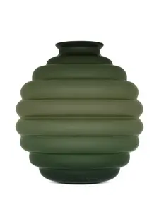Ваза в рубчик, 29х26 см, Dolce & Gabbana, зеленый